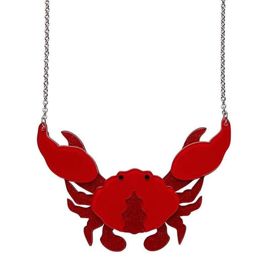 Erstwilder - Crustacean Elation Crab Necklace - Fan Favorites (2020)