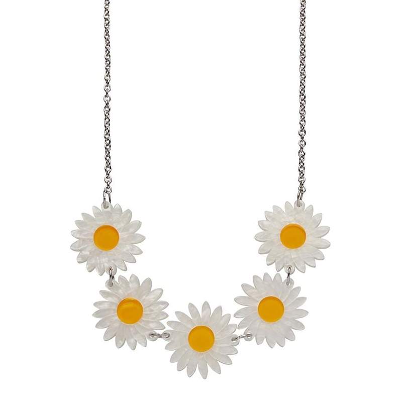 She Loves Me Daisy Necklace - Erstwilder Fan Favorites (2020)