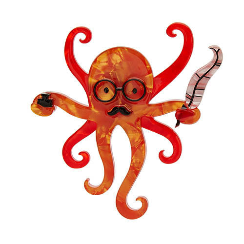 Erstwilder - Octavious The Octo-Scribe Brooch - Fan Favorites (2022)