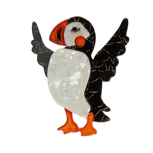 Erstwilder - Ollie The Brave Puffin Brooch - Ocean Vibes (2017)