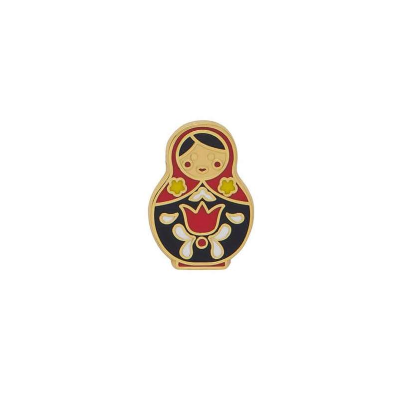 Erstwilder - Matryoshka Memories Pin - (Small/Red)