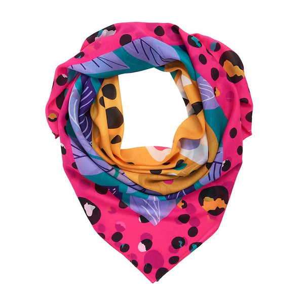 Erstwilder The Choosy Cheetah Square Scarf