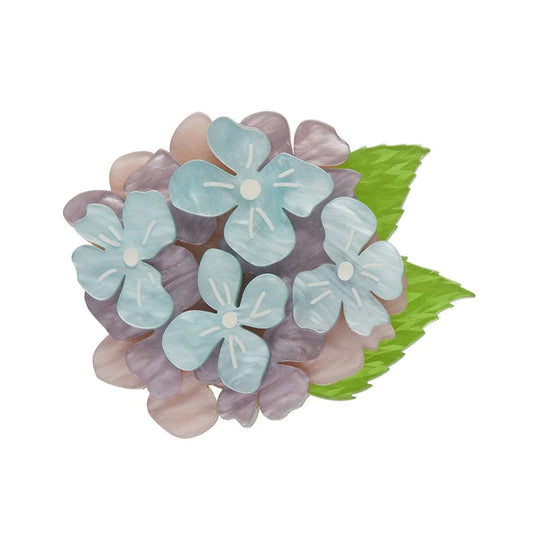 Erstwilder - Heartfelt Hydrangea Brooch - Fan Favorites (2022)