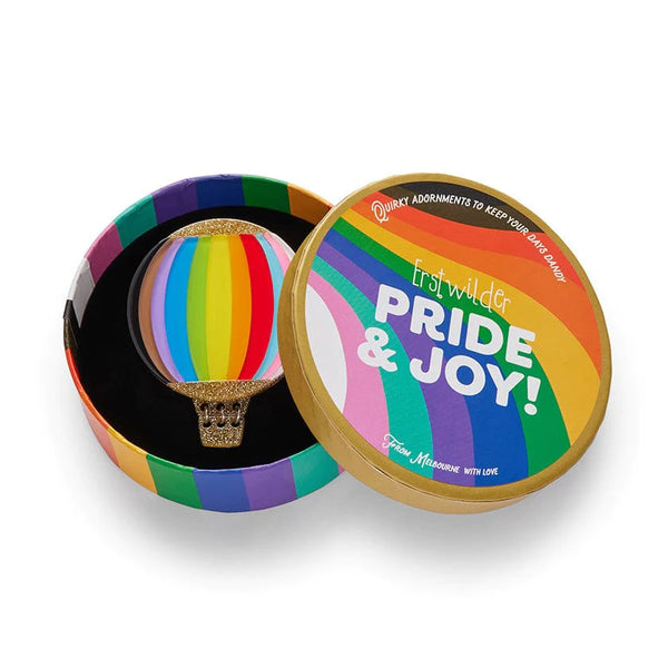 Erstwilder - Inclusion Around the World Brooch - Pride & Joy (2022)