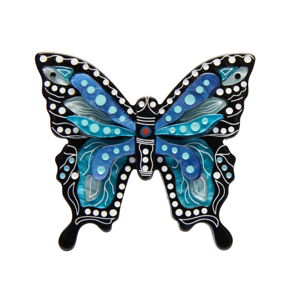 The Butterfly 'Gunggamburra' Brooch - Erstwilder x  Melanie Hava