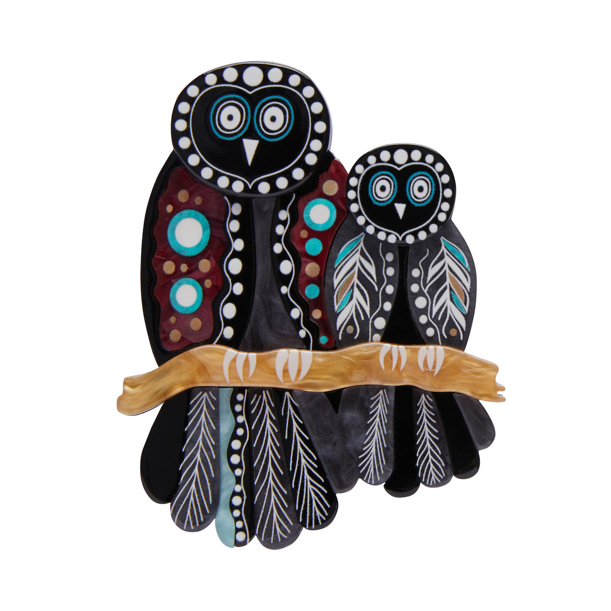 The Owl 'Gugu' Brooch -  Erstwilder x Melanie Hava (2022)