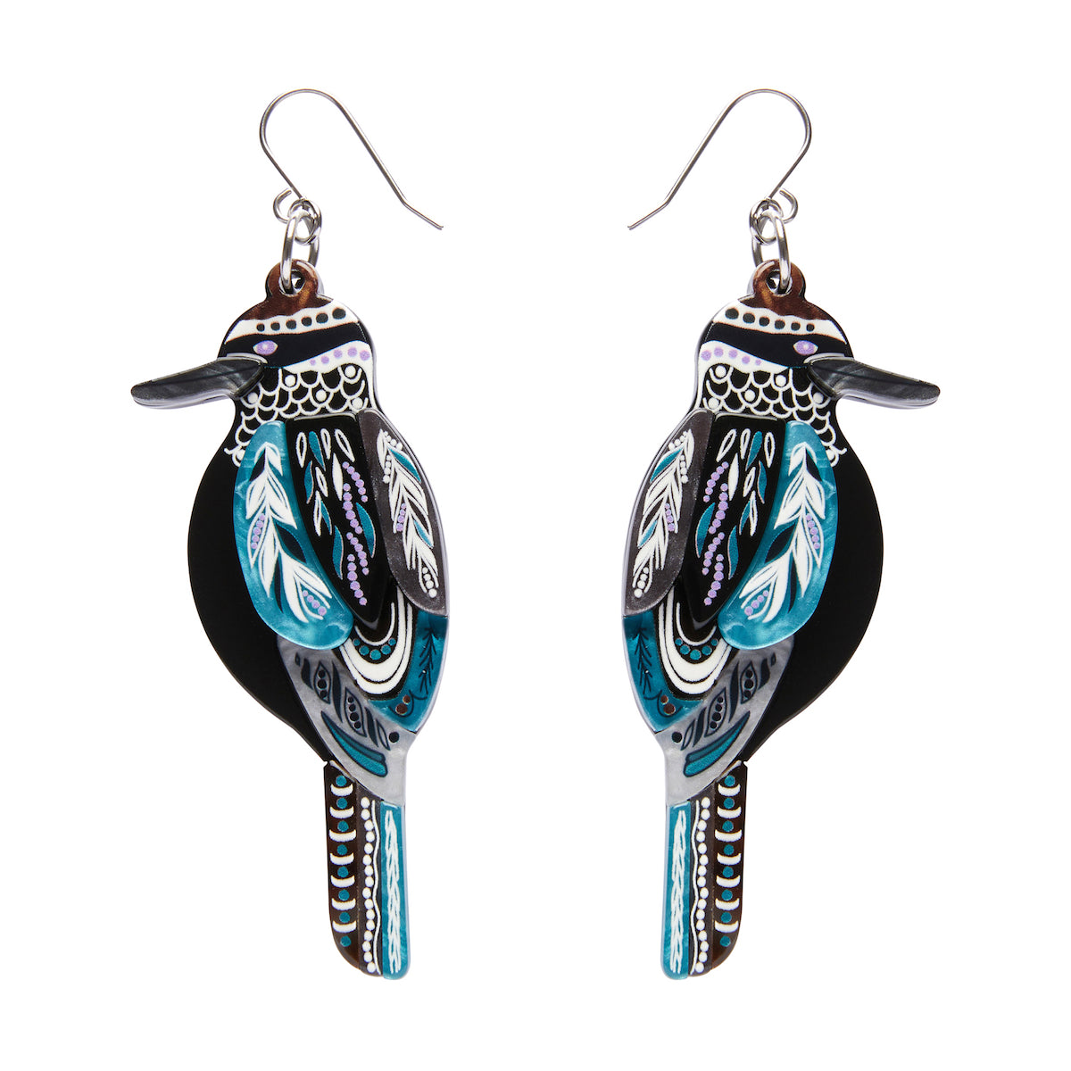 The Kookaburra 'Gunggaga' Drop Earrings - Erstwilder x  Melanie Hava