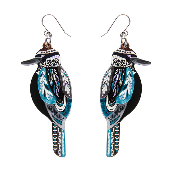 The Kookaburra 'Gunggaga' Drop Earrings - Erstwilder x  Melanie Hava