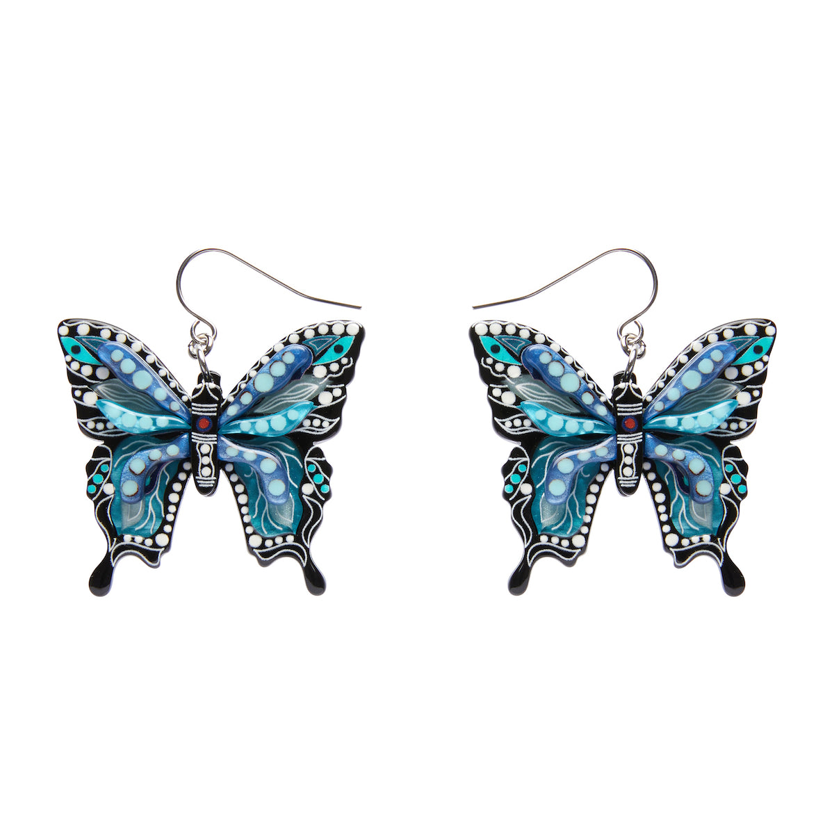 The Butterfly 'Gunggamburra' Drop Earrings - Erstwilder x  Melanie Hava