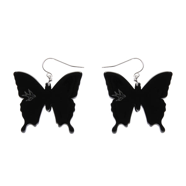 The Butterfly 'Gunggamburra' Drop Earrings - Erstwilder x  Melanie Hava